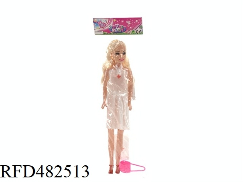 11.5 INCH NURSING NURSING BARBIE SET WITH HANDBAG