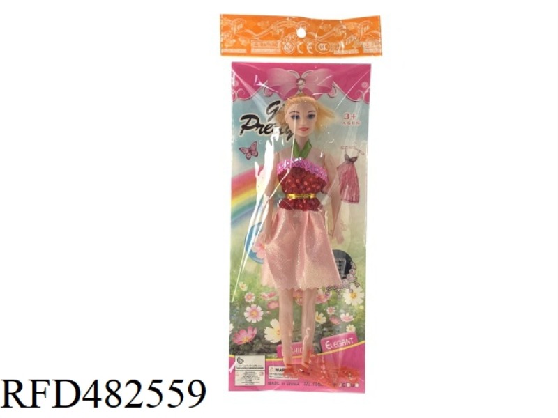 11.5 INCH REAL. EMPTY FASHION TREND BARBIE WITH SHOES