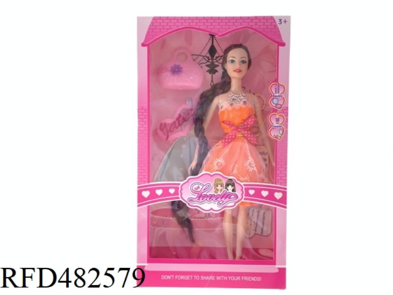 11.5 INCH SOLID BODY FASHION TRENDY BARBIE SUIT