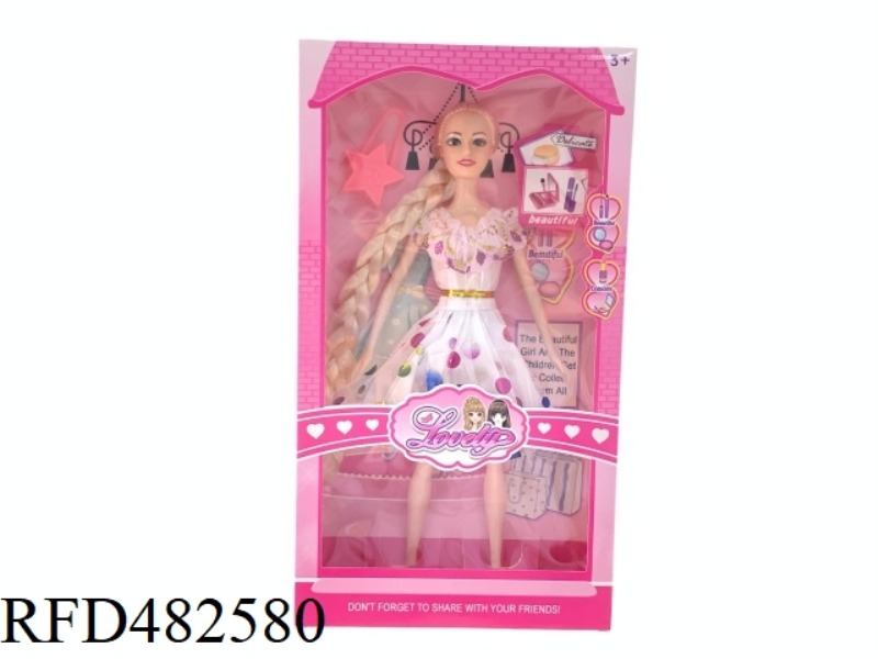 11.5 INCH SOLID BODY FASHION TRENDY BARBIE SUIT
