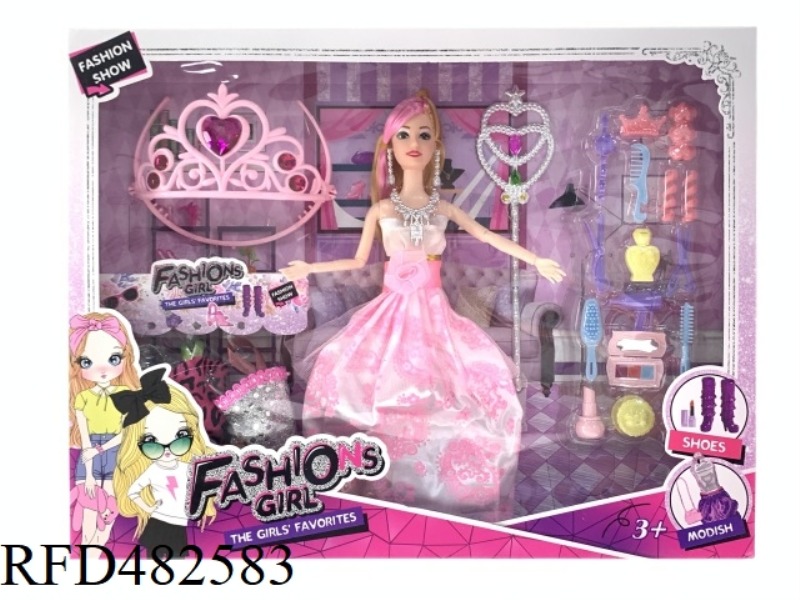 11.5 INCH SOLID BODY FASHION TRENDY BARBIE SUIT
