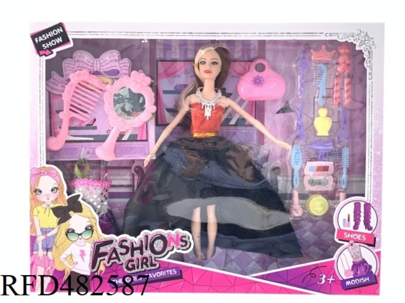 11.5 INCH SOLID BODY FASHION TRENDY BARBIE SUIT