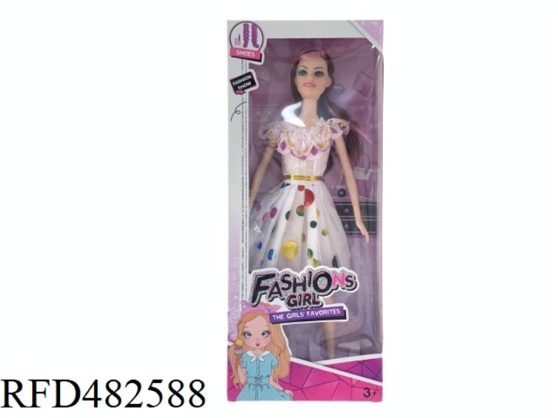 11.5 INCH SOLID BODY FASHION TRENDY BARBIE SUIT