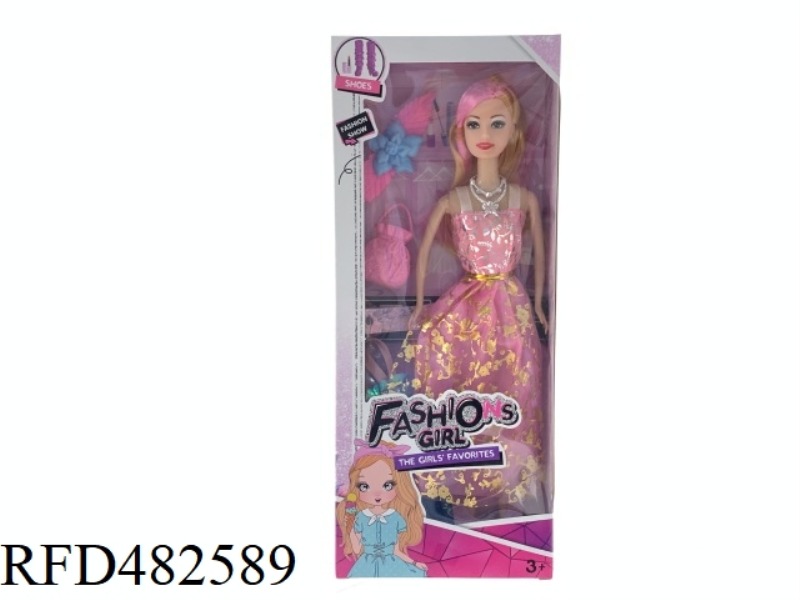 11.5 INCH SOLID BODY FASHION TRENDY BARBIE SUIT