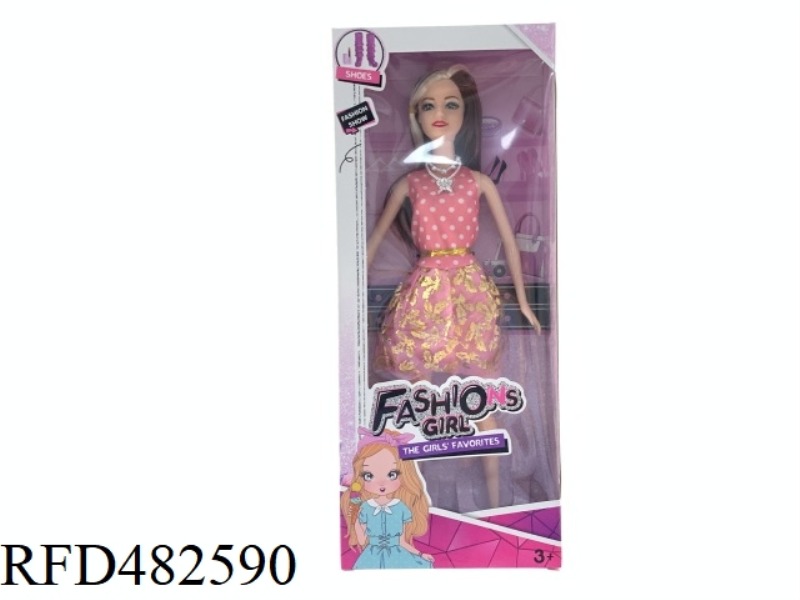 11.5 INCH SOLID BODY FASHION TRENDY BARBIE SUIT