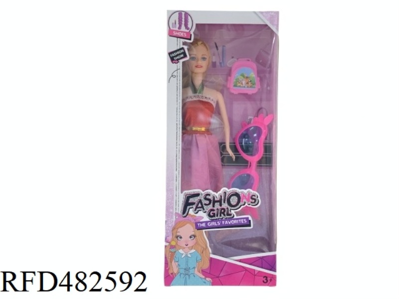 11.5 INCH SOLID BODY FASHION TREND BARBIE DOLL