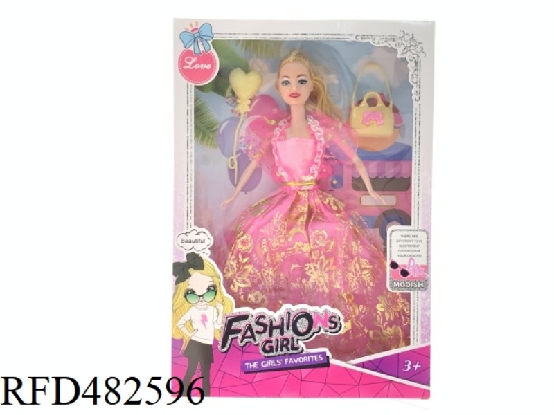 11.5 INCH SOLID BODY FASHION TREND BARBIE DOLL
