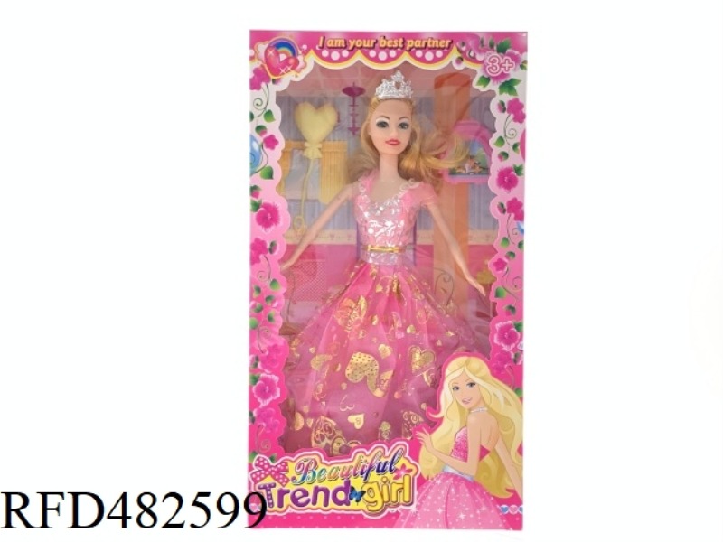 11.5 INCH SOLID BODY FASHION TREND BARBIE DOLL