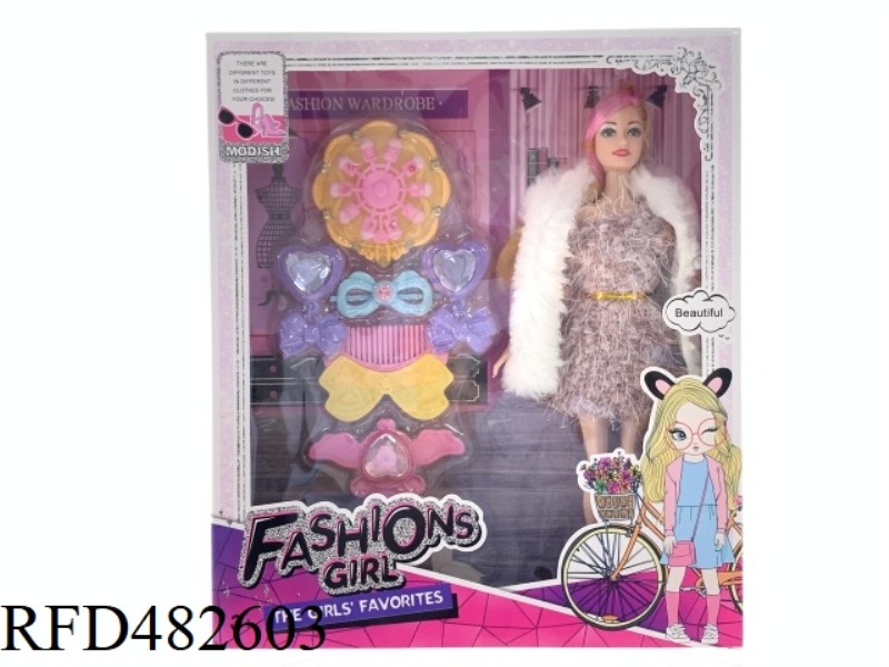 11.5 INCH SOLID BODY FASHION TRENDY BARBIE SUIT