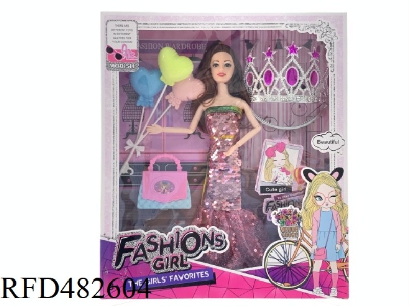 11.5 INCH SOLID BODY FASHION TRENDY BARBIE SUIT