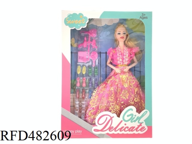 11.5 INCH SOLID BODY FASHION TRENDY BARBIE SUIT