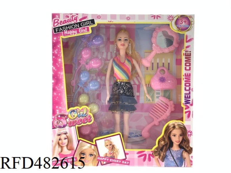 11.5 INCH SOLID BODY FASHION TRENDY BARBIE SUIT