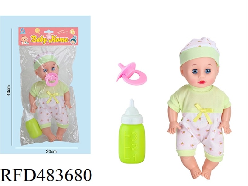 14 INCH VINYL HEAD/BOTTLE BODY LIVE EYE DOLL 12 SOUND IC