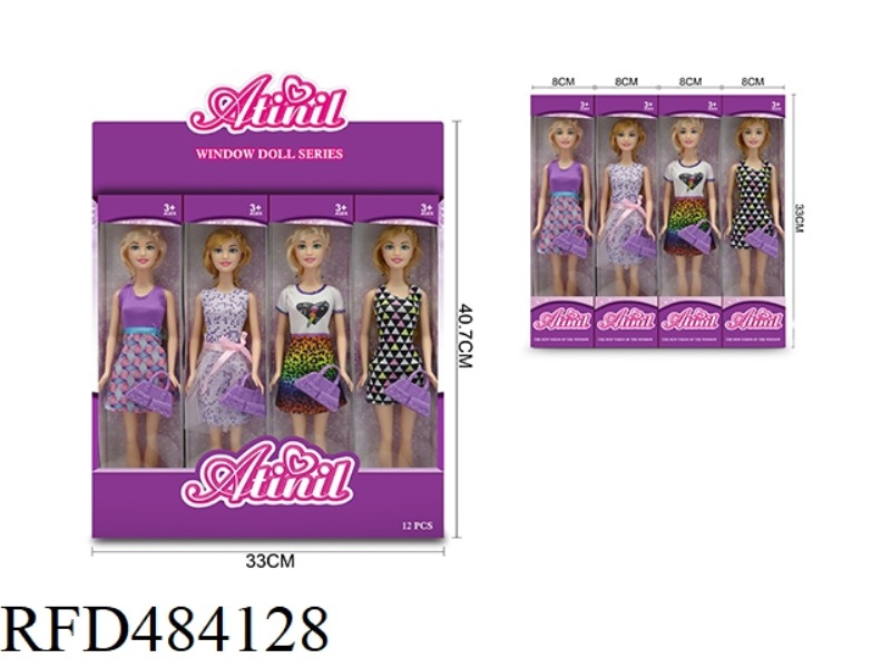 11 INCH THIGH BODY AITINGER 12PCS