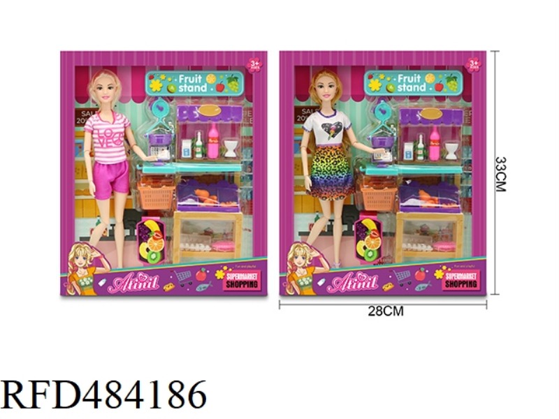 ELEVEN-JOINT-BODY FRUIT TABLE DOLL