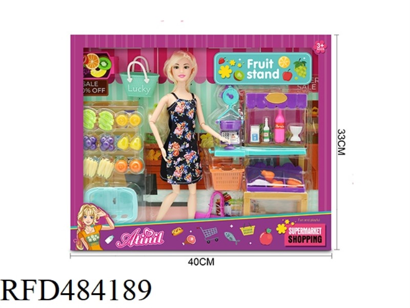 1 INCH THIGH BODY FRUIT SHOP DOLL
