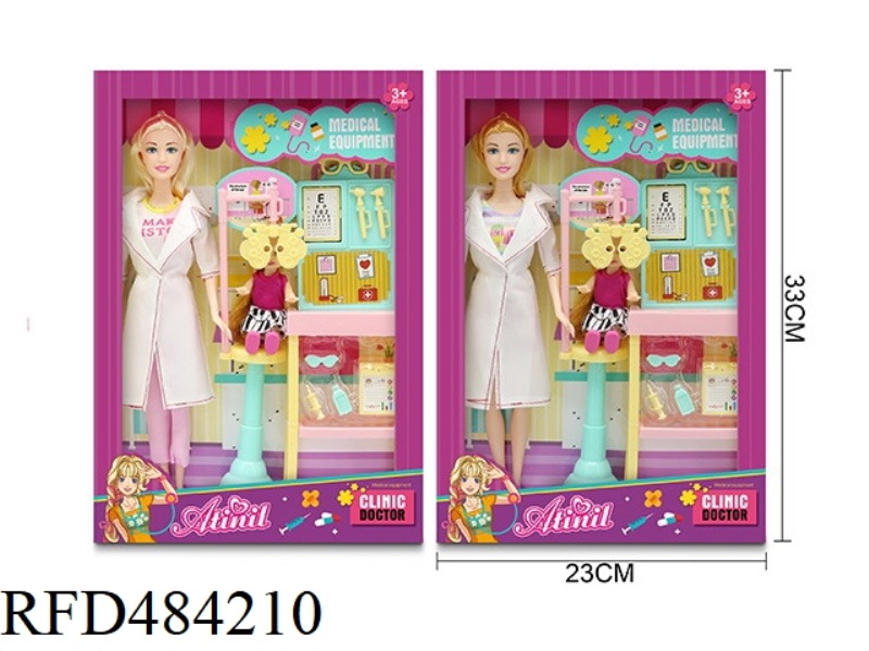 11-INCH THIGH BODY DOLL OPHTHALMOLOGY OPTOMETRY DEPARTMENT