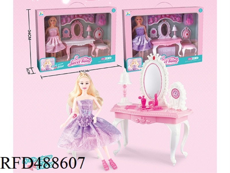 COMB MOUNT TABLE WITH 11-JOINT BARBIE