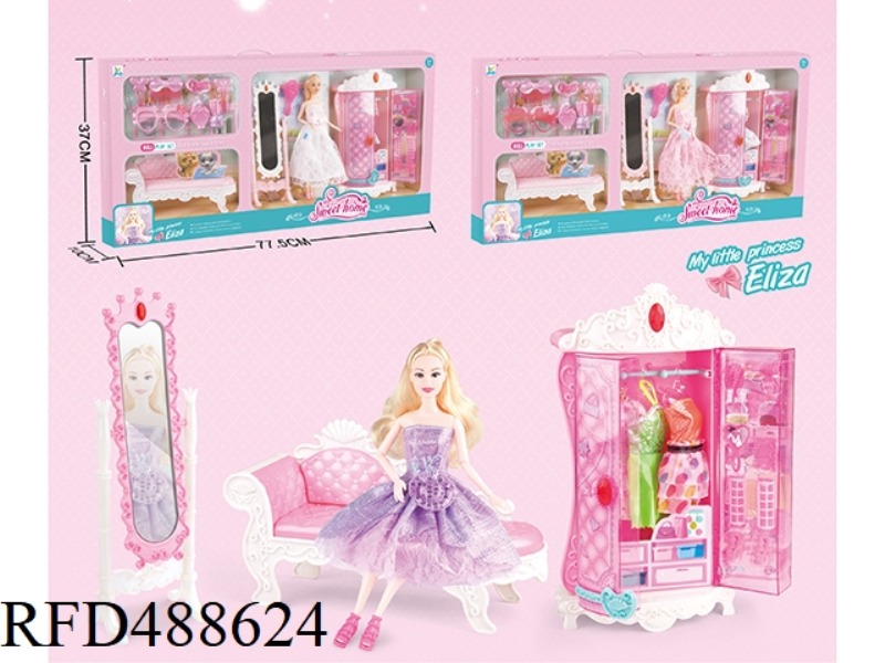WARDROBE CHAIR WITH 11 JOINT BARBIE