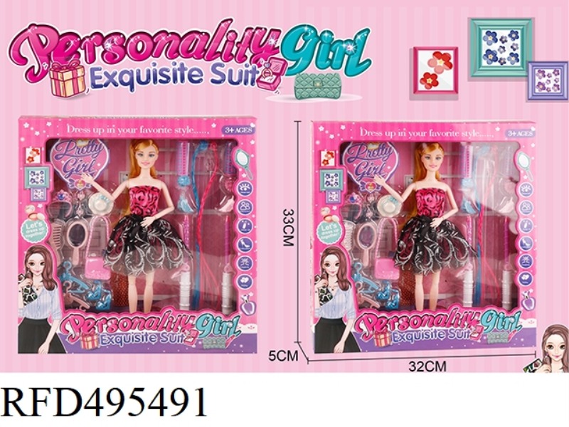 11.5-INCH, 11-JOINT FASHION BARBIE