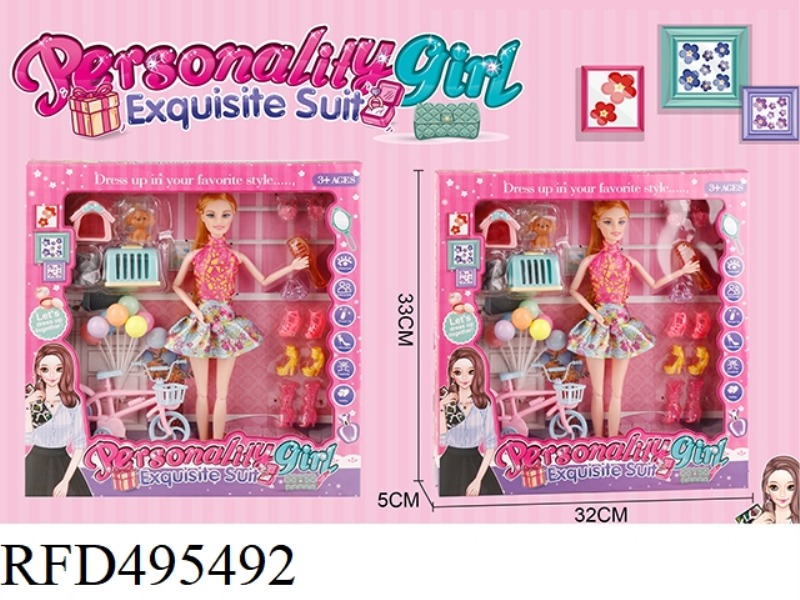 11.5-INCH, 11-JOINT FASHION BARBIE