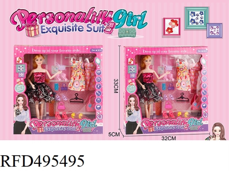 11.5-INCH, 11-JOINT FASHION BARBIE