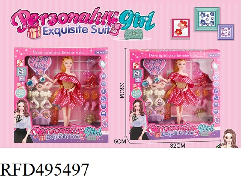 11.5-INCH, 11-JOINT FASHION BARBIE