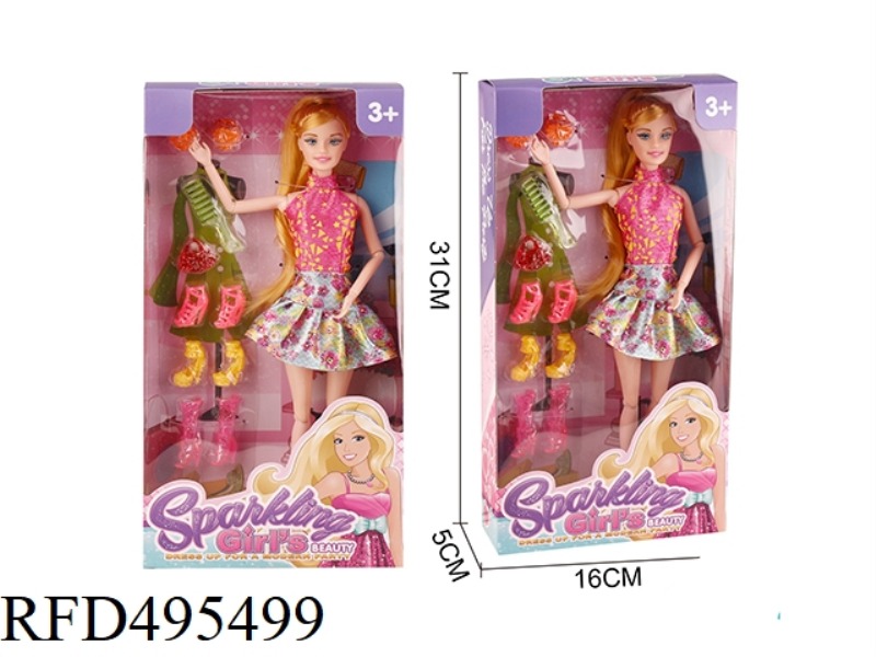 11.5-INCH, 11-JOINT FASHION BARBIE
