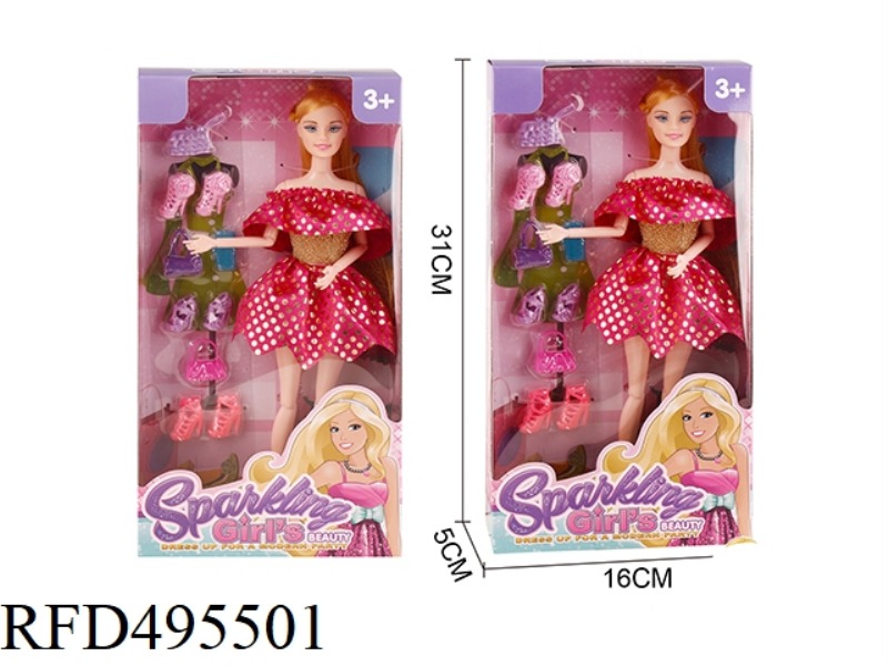 11.5-INCH, 11-JOINT FASHION BARBIE