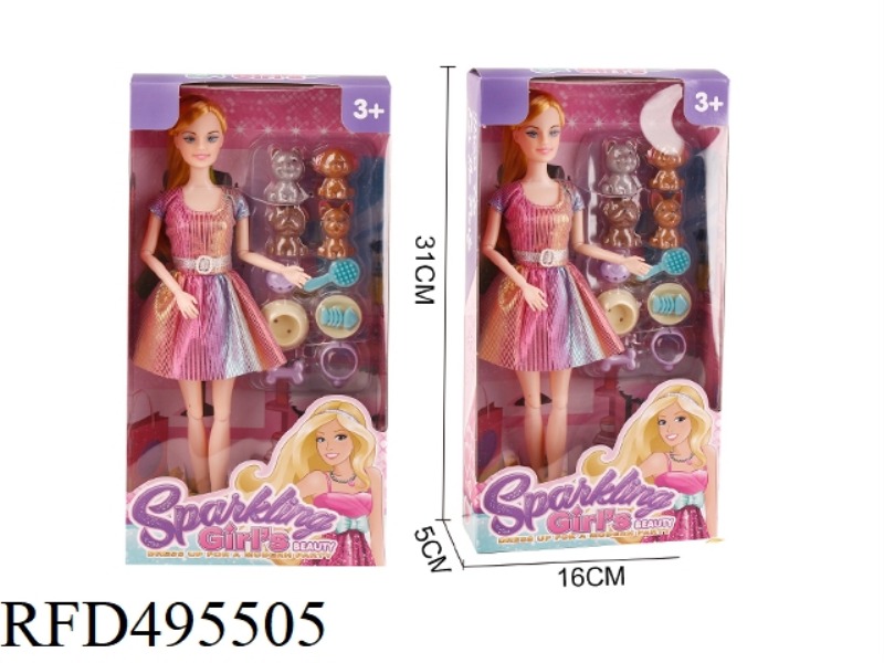 11.5-INCH, 11-JOINT FASHION BARBIE
