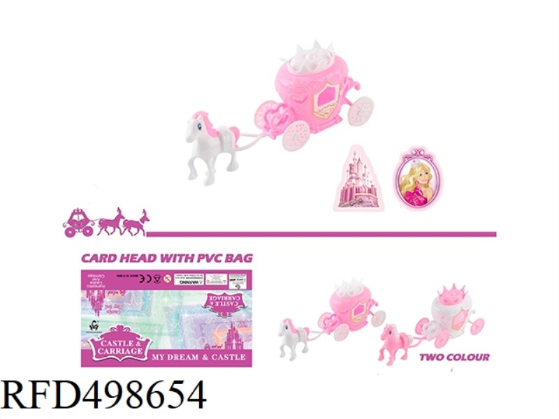 PINK CROWN PRINCESS CARRIAGE