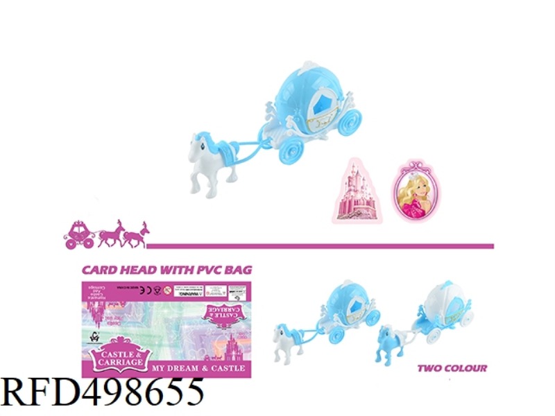 BLUE PUMPKIN PRINCESS CARRIAGE