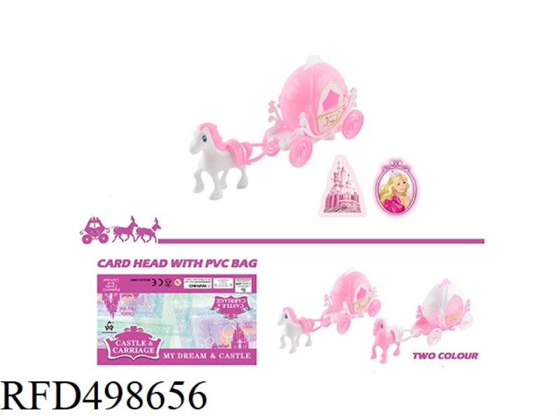 PINK PUMPKIN PRINCESS CARRIAGE