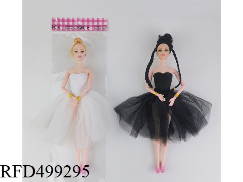 11-INCH FULL-BODY NINE-JOINTED BALLET SWAN DANCE BARBIE DOLL