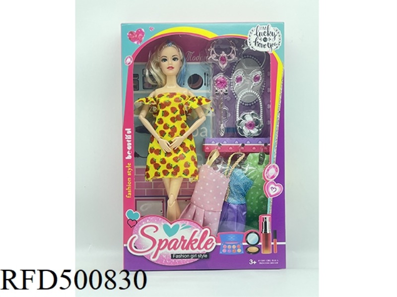 11-INCH FULL-BODY, 11-JOINT BARBIE SUIT