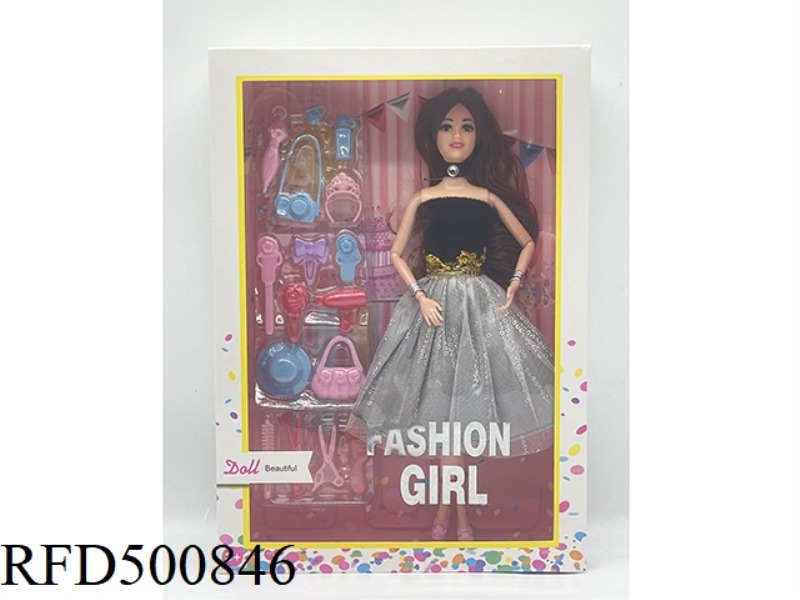 11-INCH FULL-BODY, 11-JOINT BARBIE SUIT