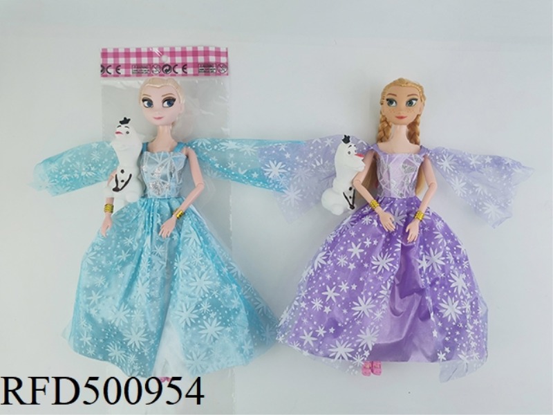 11-INCH BODY NINE JOINTS FROZEN SISTERS PLUS OLAF