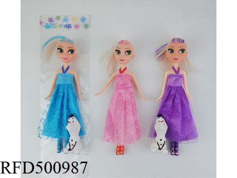 9 INCH FULL-BODY ICE DOLL FROZEN SISTERS AND OLAF