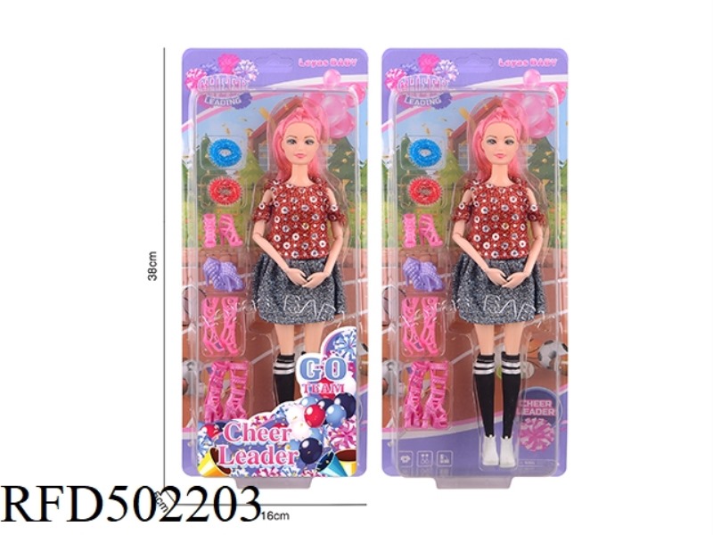 THE 11-INCH BODY CHEERLEADING DOLL COLLECTION