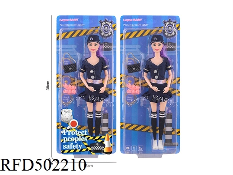 11-INCH FULL-BODY POLICE DOLL SERIES