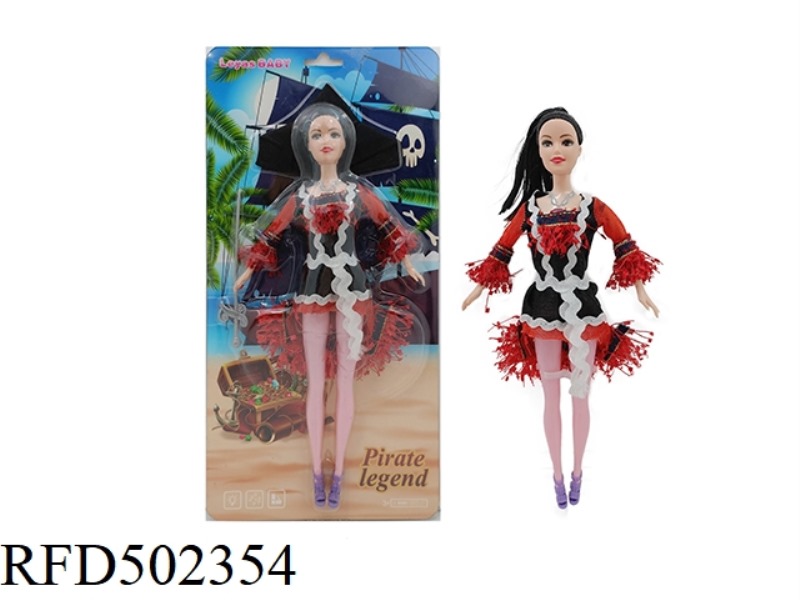11-INCH FULL-BODY PIRATE DOLL COLLECTION