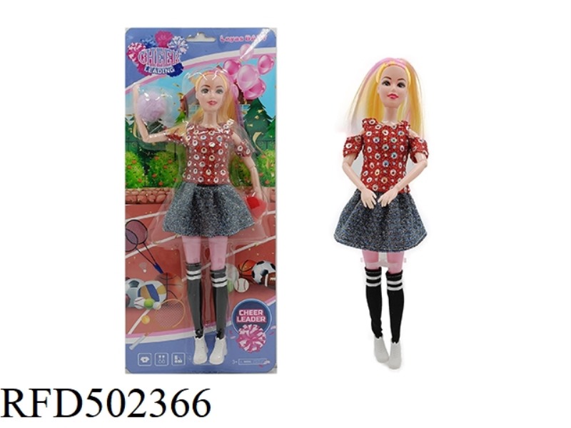 THE 11-INCH BODY CHEERLEADING DOLL COLLECTION