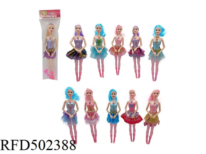 11-INCH FULL-BODY DOLL KNUCKLE HAND (10 MIXED PACKS)