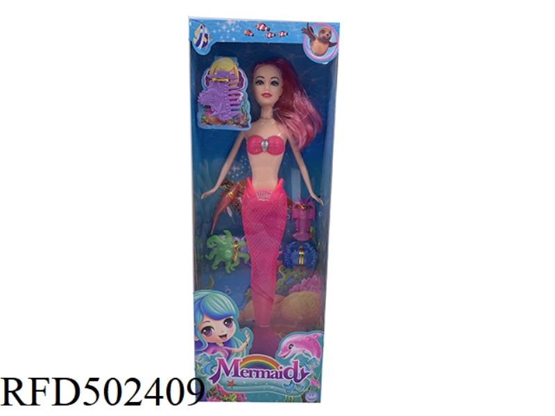 11 INCH FULL-SIZE MERMAID WITH LIGHTS