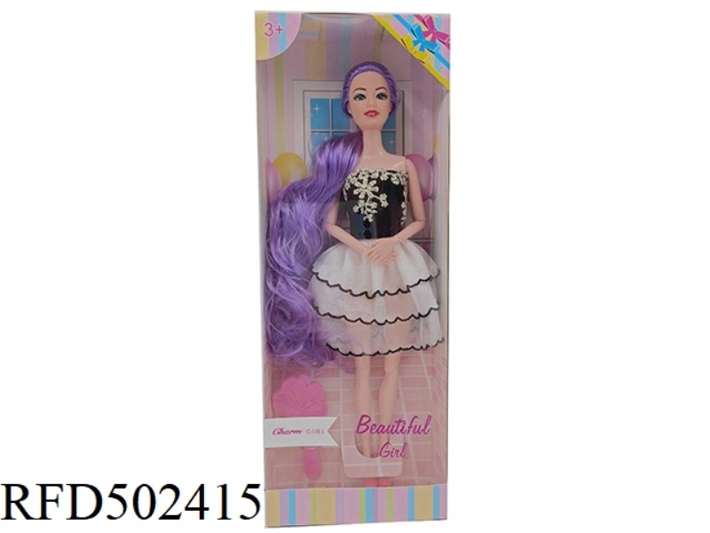 AN 11-INCH BODY DOLL WITH JOINTED HANDS AND FEET