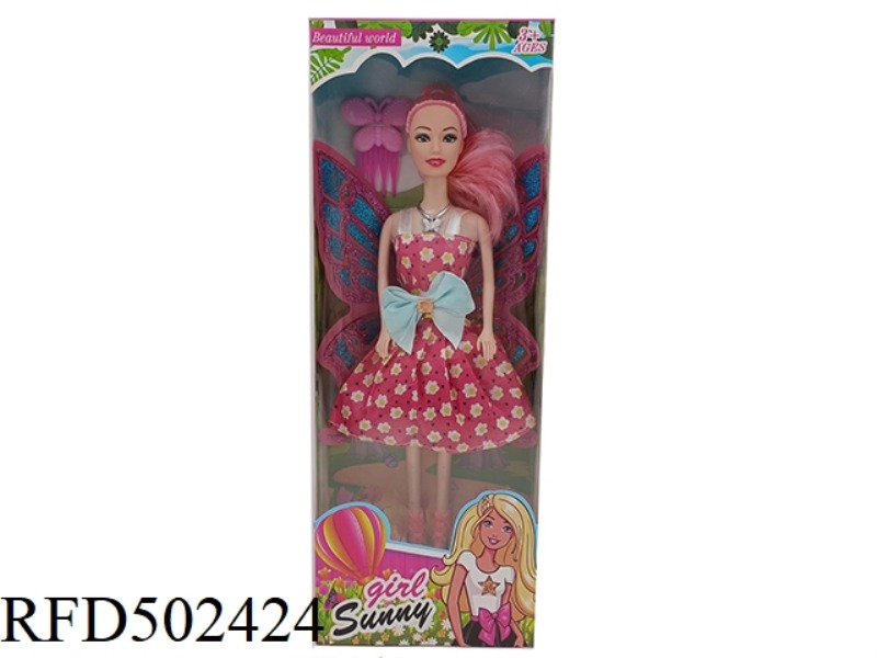 11 INCH FLOWER FAIRY DOLL