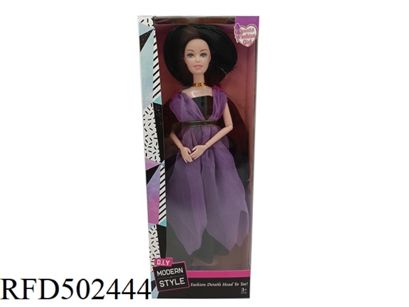 AN 11-INCH BODY DOLL WITH JOINTED HANDS AND FEET