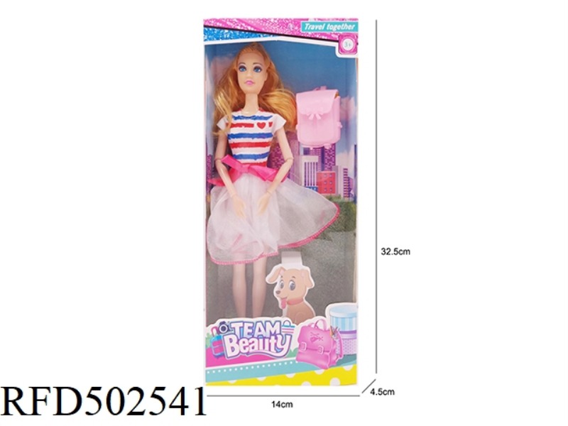 ELEVEN INCH BODY JOINT MOVING HAND BARBIE DOLL