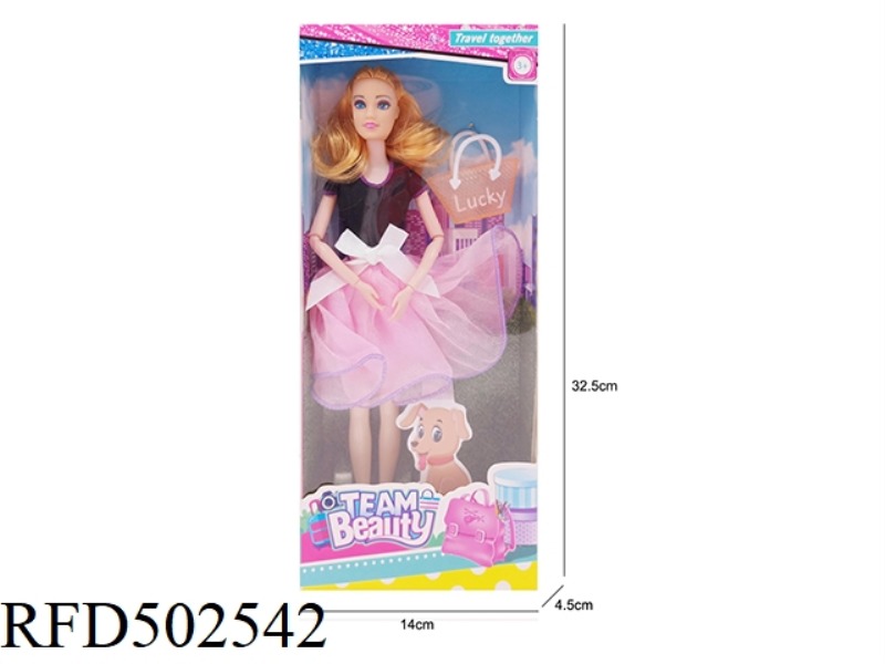 ELEVEN INCH BODY JOINT MOVING HAND BARBIE DOLL