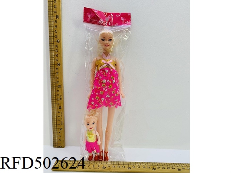 11-INCH BARBIE MATERNITY AND BABY DRESS